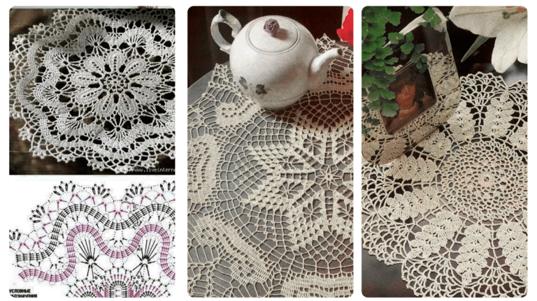 Toalhinhas de Crochê: Encanto e Versatilidade para sua Casa