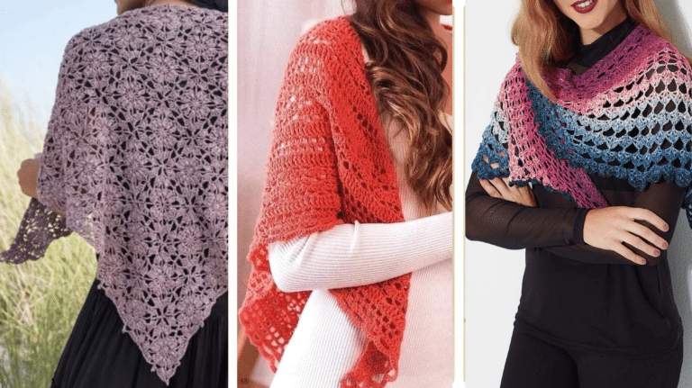 Lindos Xales de Crochê: Elegância e Aconchego para os Dias Frios!