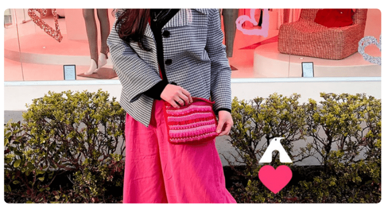 Crochê Contemporâneo: Bolsa Barbie de Crochê!
