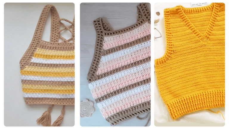 Crochê para iniciantes: Top de Crochê, Aprenda com Passo a Passo e Inspirações!