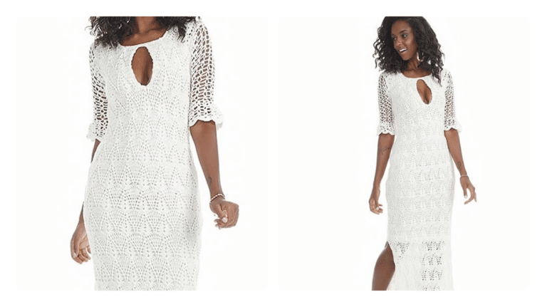 Vestido Off de Crochê: Charme e Elegância em Cada Ponto