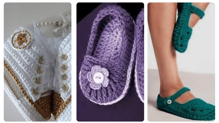 Descubra o Encanto dos Sapatinhos de Crochê para Todas as Idades!