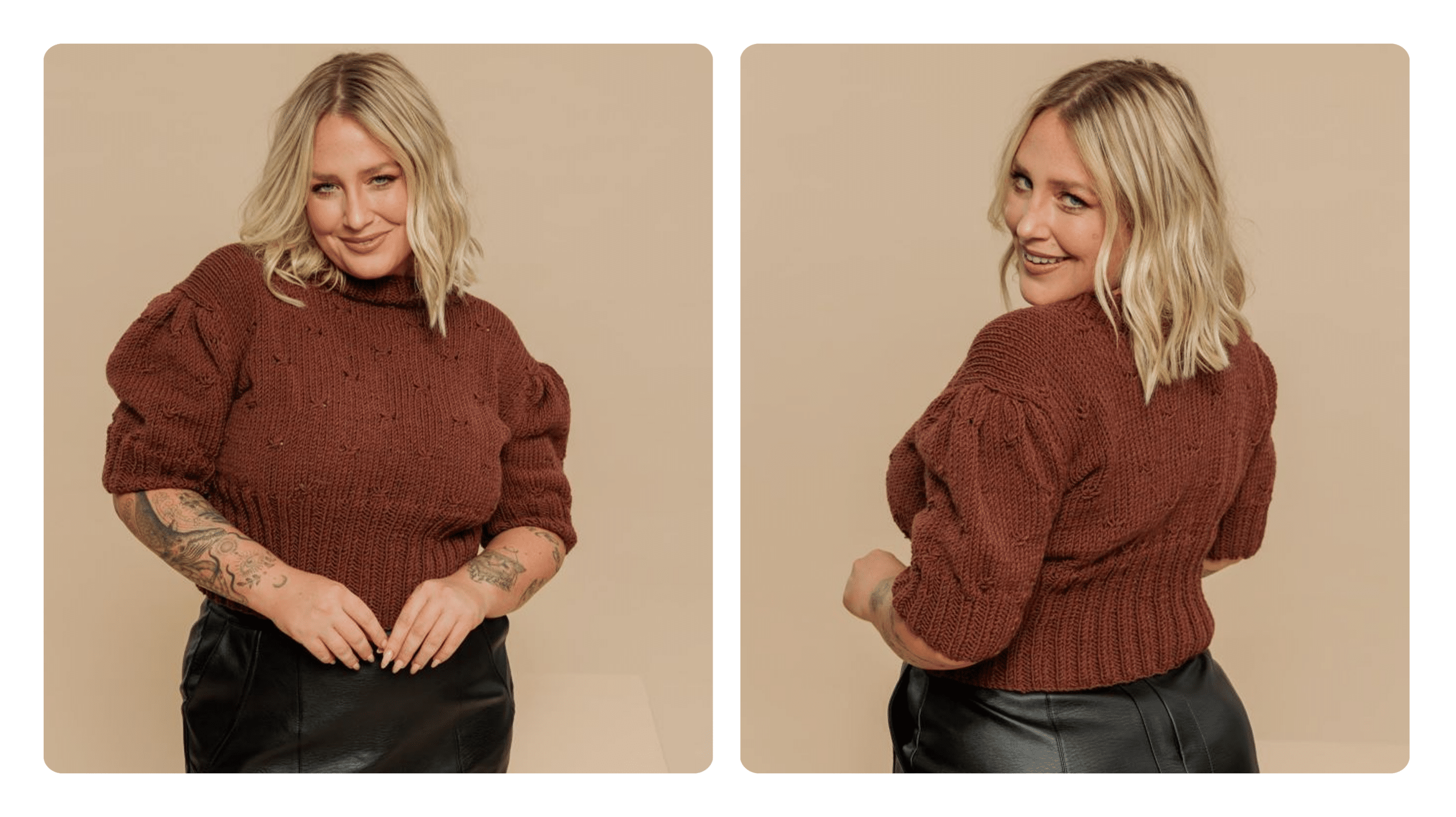 Blusa Chocolate: Elegância e Aconchego em Cada Ponto