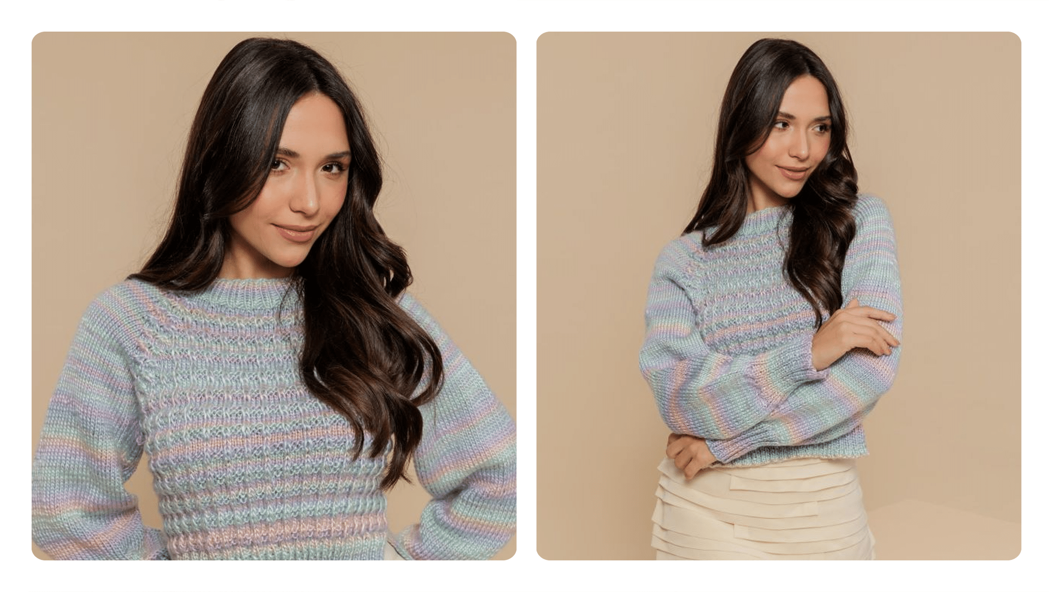 Blusa Boreal: Elegância e Aconchego em Tricô