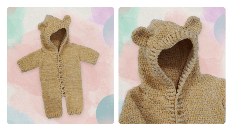Macacão Pelúcia Baby: Conforto e Estilo em Crochê