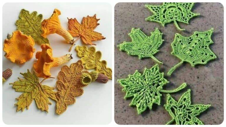 Tudo Sobre Aplicações de Folhas e Flores em Crochê: Como Adicionar Delicadeza e Charme aos seus Projetos Artesanais