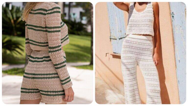 Conjuntos de Crochê: O Toque Artesanal que Transforma seu Look