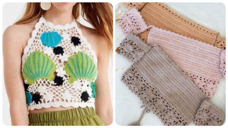 Deslumbre com Estilo: Top de Crochê – Tendências, Modelos e Inspirações para Todas as Ocasiões