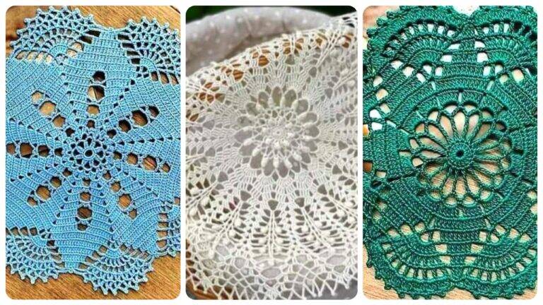 Sousplats em Crochê: Charme Artesanal Para Sua Mesa