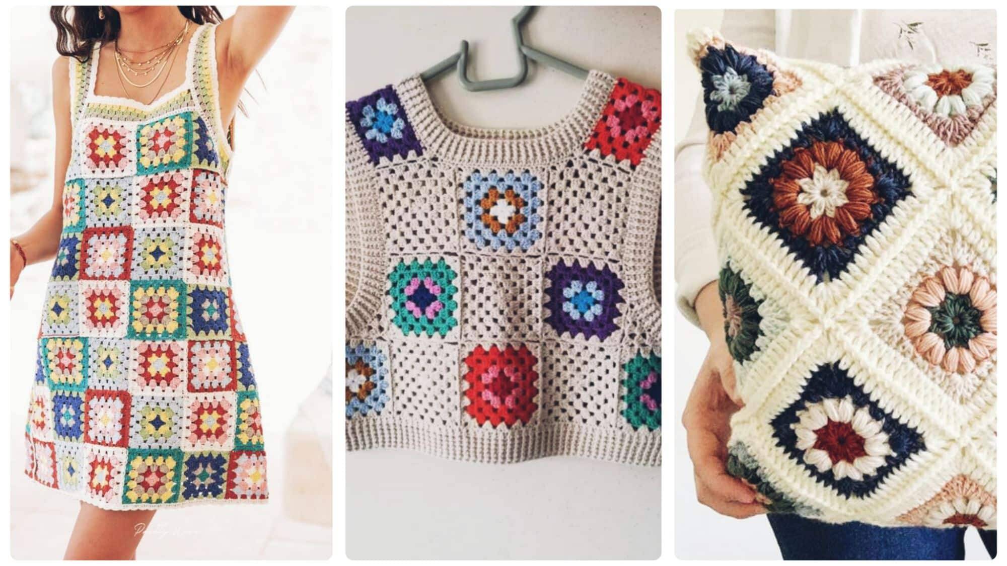 squares de croche