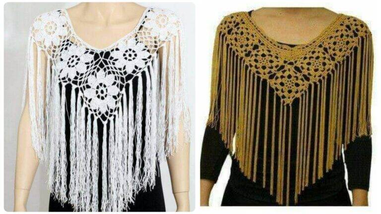 Capas em Crochê: O Charme Artesanal que Transforma seu Visual