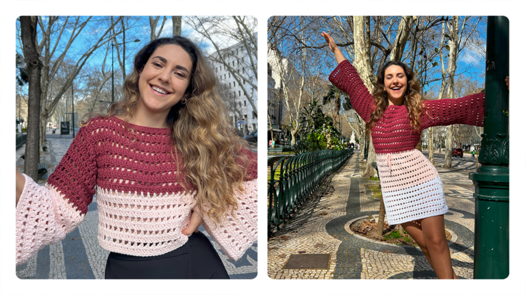 Receita de Blusa de Crochê que se Transforma em Vestido: Versatilidade e Estilo em uma Peça