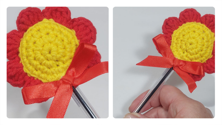 Receita de Ponteira Amigurumi de Crochê: Um Toque Encantador de Florzinha!