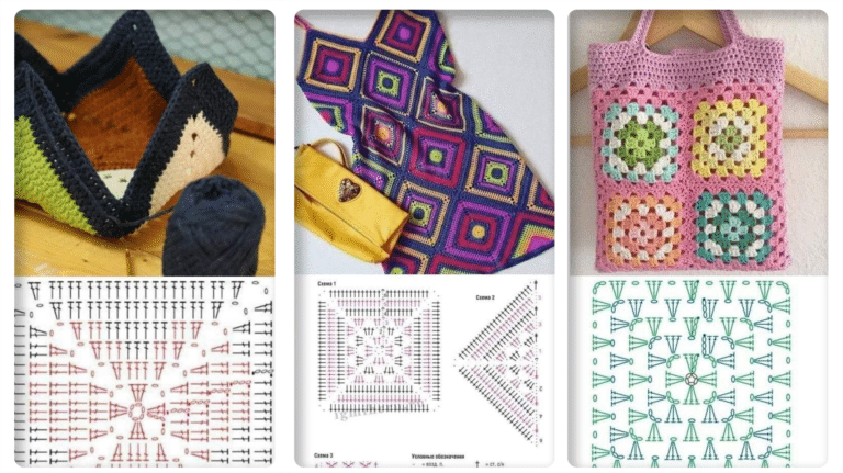 Padrões de Crochê Premium: Crie Peças Exclusivas com o Square de Crochê!