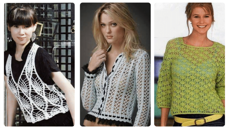 Receita Blusas de Crochê Femininas: Charme e Versatilidade em Cada Ponto
