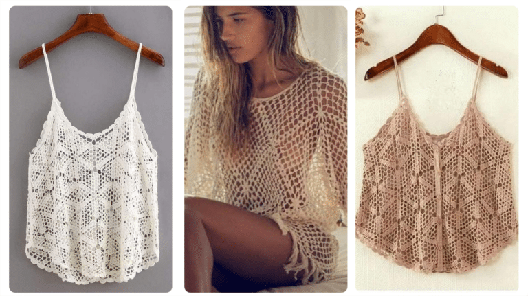 Crochê de Moda : Blusas de Crochê Feminina – Beleza Artesanal e Estilo Único!