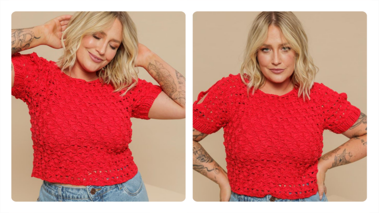 Receita Blusa de Crochê Poder: Elegância e Estilo para Mulheres Autênticas