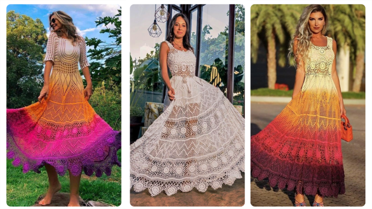 Crochê Moderno: Vestidos de Crochê – Beleza Artesanal para Todas as Ocasiões!