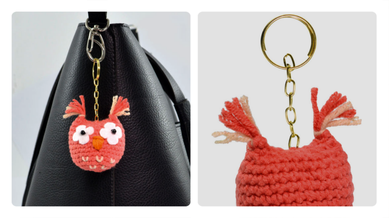 Receita Chaveiro Amigurumi de Crochê Coruja: Um Toque Fofo e Divertido para o Seu Dia a Dia!