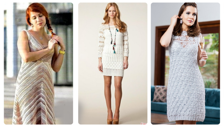 Crochê de Luxo : Vestidos de Crochê –  Elegância Artesanal para Todas as Ocasiões!