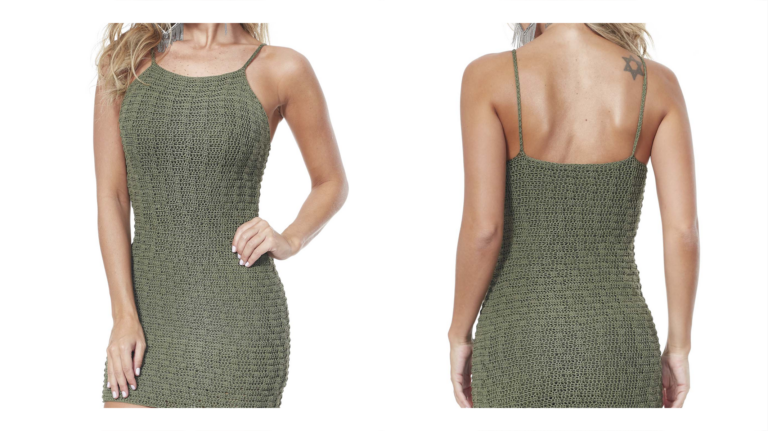 Receita de Vestido Militar em Crochê: Estilo e Elegância com Toque Artesanal!