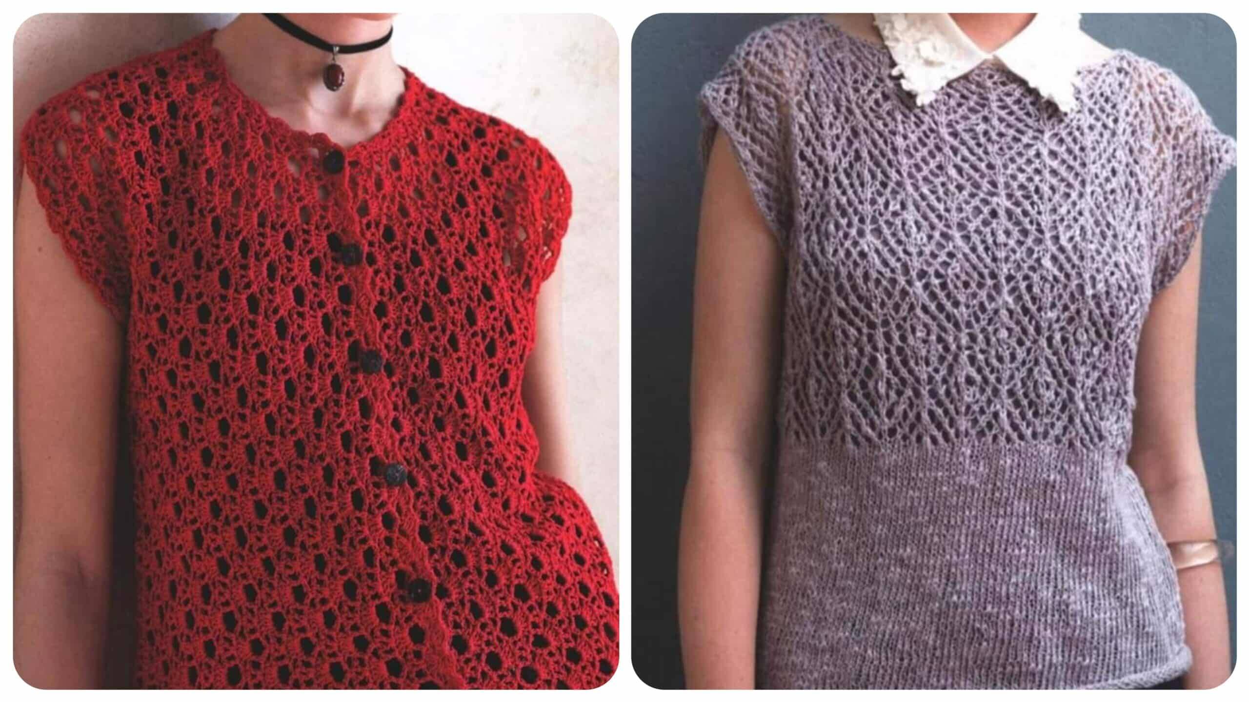 Estilo Feito à Mão: Como os Coletinhos de Crochê Cativaram o Mundo da Moda