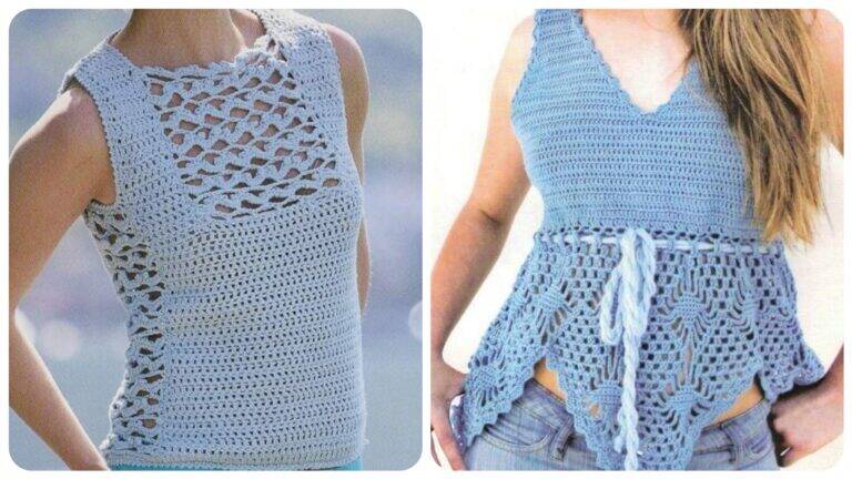 Blusas de Crochê: Modelos Simples e Fresquinhos para Arrasar