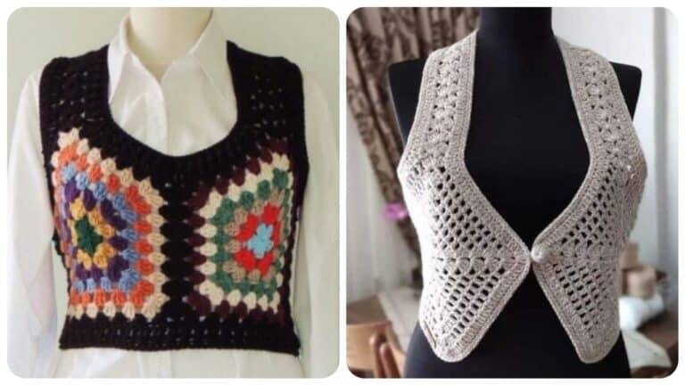 Vestindo Arte: A Elegância e Versatilidade dos Coletes de Crochê