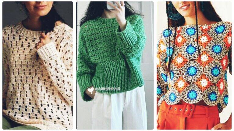 Aprenda a Fazer Blusas de Crochê: 15 Gráficos Passo a Passo e Dicas Úteis