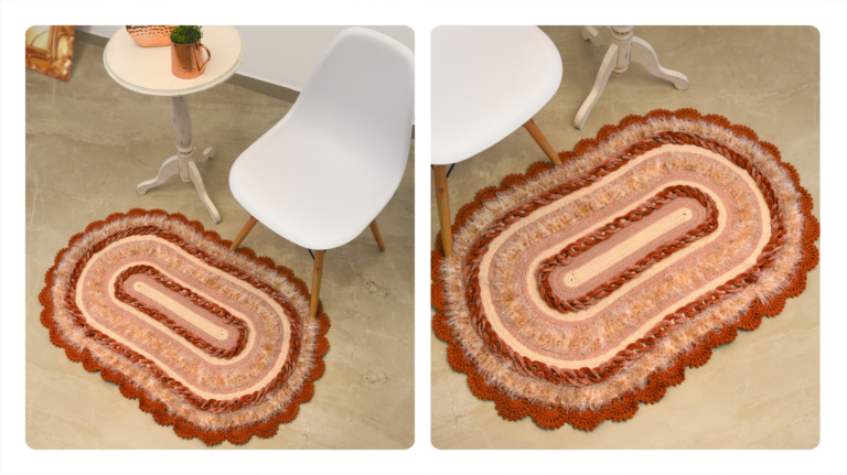 Receita Tapete de Crochê Cobre Premium: Elegância e Qualidade para o Seu Ambiente