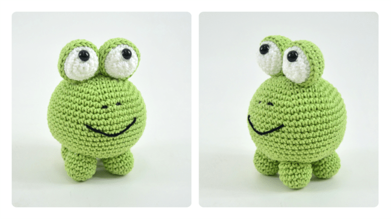 Receita Amigurumi de Crochê Sapo Bola: Um Charme Artesanal para Todas as Idades