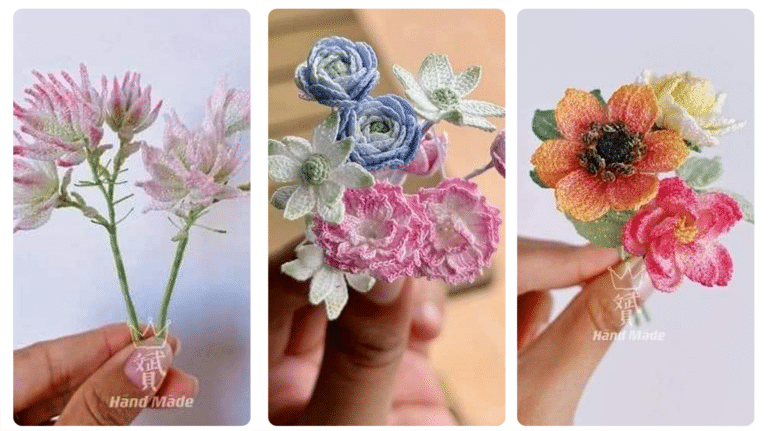 Crochê Fácil para Presentes, Decoração e Moda: Flores em Crochê