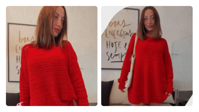 Receita Suéter Oversized em Crochê: Conforto e Estilo em Alta para 2024