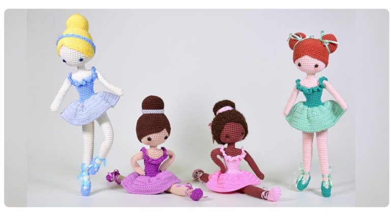 Receita Amigurumi de Crochê: Encante-se com as Bailarinas Encantadoras!