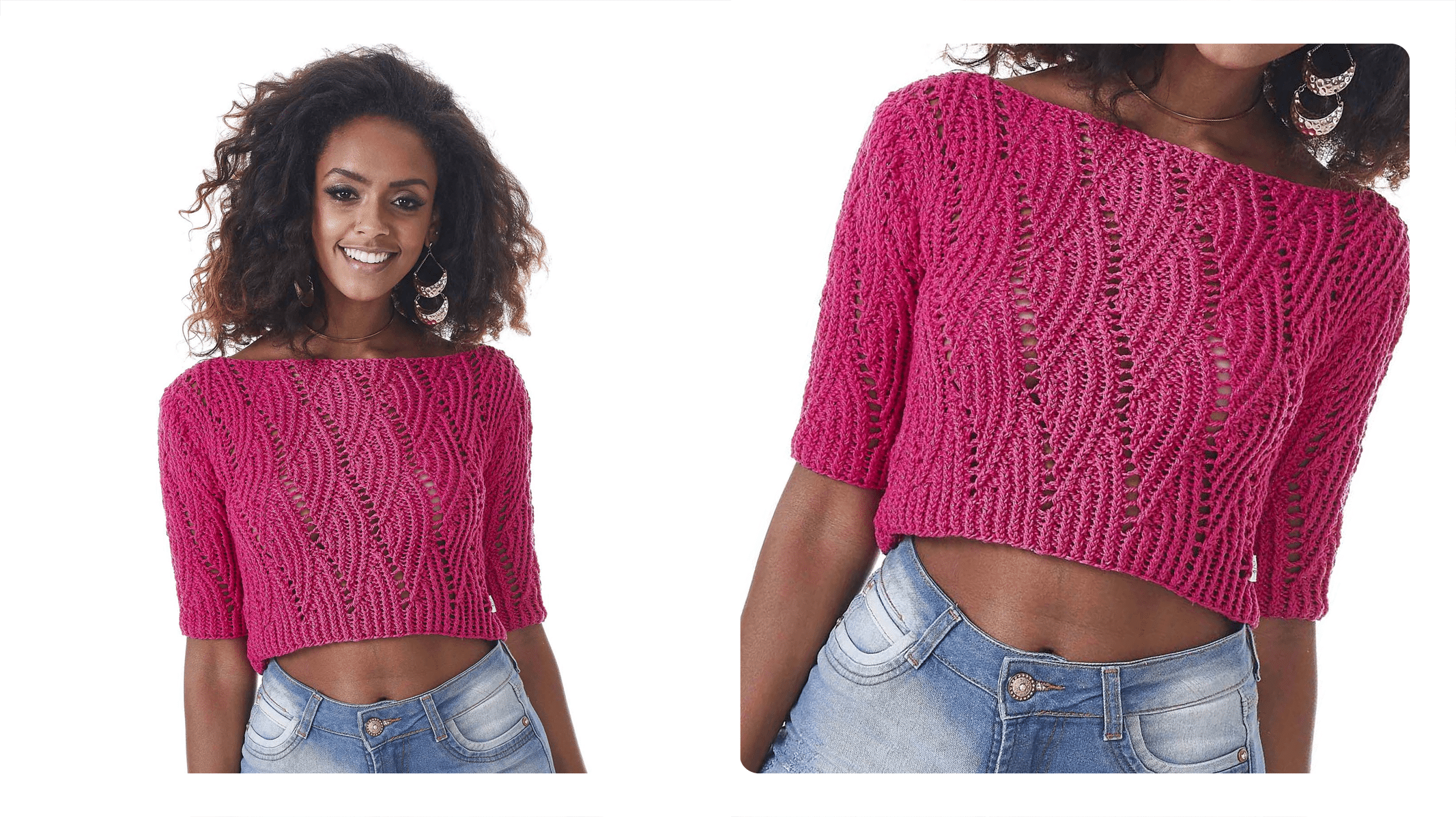 Receita Blusa Tricô Ondas: Elegância e Movimento em Cada Ponto