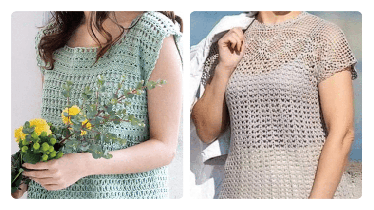 Padrões de Crochê Premium: Blusas em Crochê!