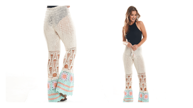 Receita Calça de Crochê Square Barroco: Estilo e Conforto com Toque Artesanal