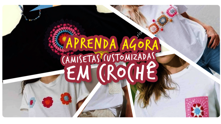 Idéias de Croche Criativo: Aprenda Agora como Fazer Camisetas Customizadas em Crochê: Estilo Único e Personalizado!