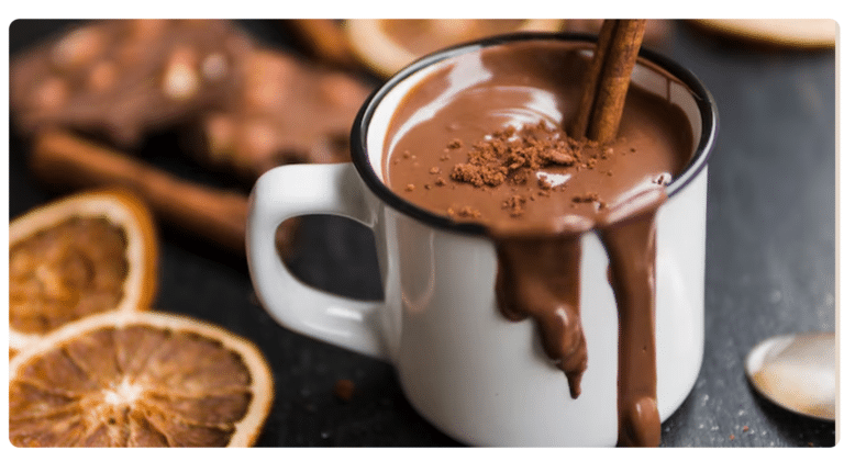 Delícia Saudável: Chocolate Quente Fit com Leite de Amêndoas e Cacau!