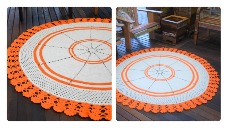 Receita Tapete de Crochê Circular Big: Conforto e Estilo para o seu Lar