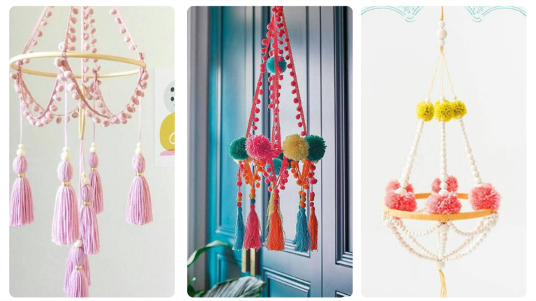 Adicione Charme e Sustentabilidade à Sua Casa com Decoração em Crochê: Tassel e Pompom!
