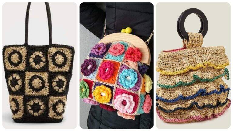 Moda em Crochê: Como as Bolsas Artesanais Estão Conquistando o Mundo