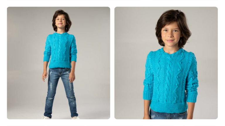 Receita Blusa de Tricô Piscina Infantil: Conforto e Estilo para os Pequenos