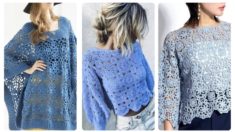 Blusas de Crochê Lindíssimas: Estilo e Elegância em Cada Ponto