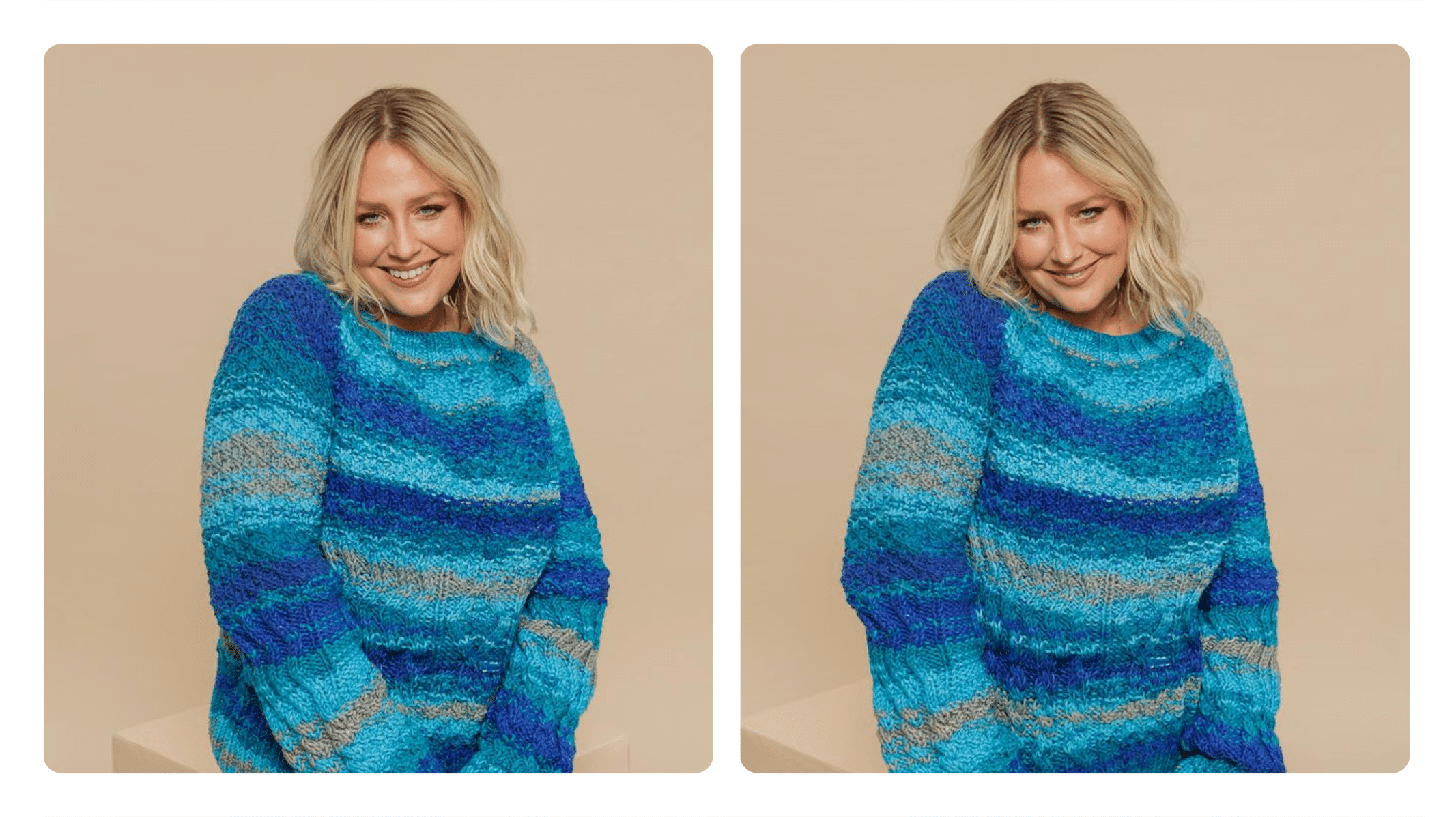 Receita Blusa de Tricô Celeste: Sofisticação e Delicadeza para o Outono/Inverno 2024