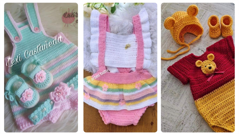 Body de Crochê Infantil para Meninas: Conforto e Estilo para as Pequenas