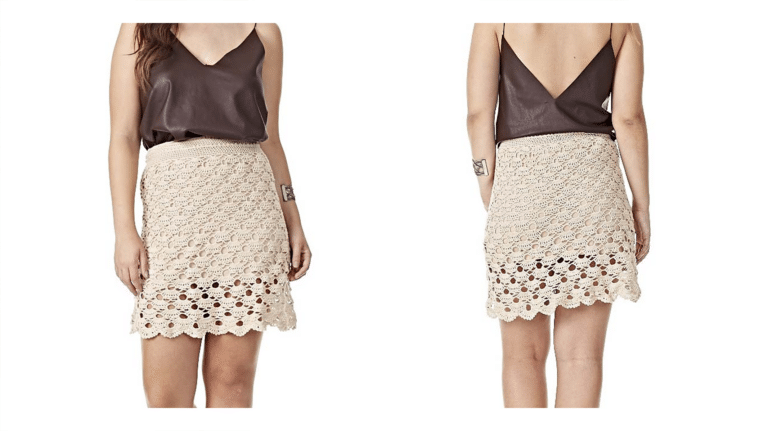 Receita Saia de Crochê Porcelana: Elegância e Delicadeza