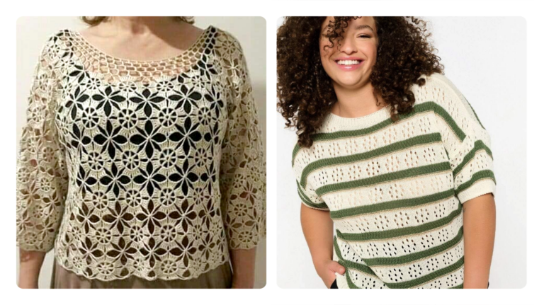 Blusas em Crochê Plus Size: Conforto e Estilo para Todas as Ocasiões