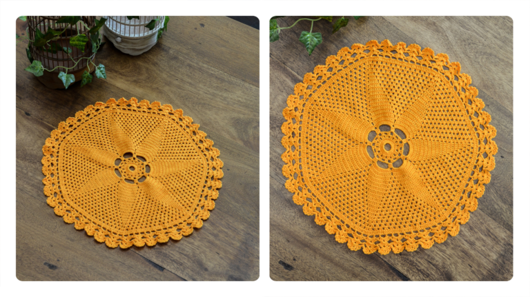 Receita Toalhinha de Crochê Clara: Delicadeza e Versatilidade para Sua Decoração