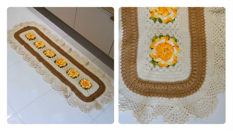Receita Tapete de Crochê Castor: Elegância e Conforto para Sua Casa